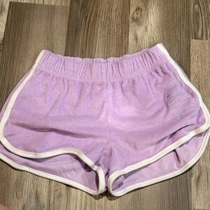 PINK Victoria's Secret Lavender Terry Shorts